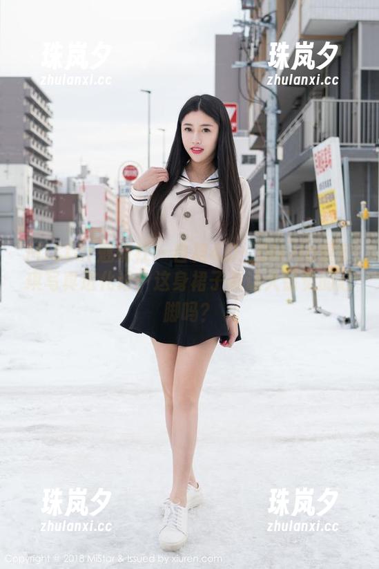 MiStar魅妍社 - 白裙4.0：Olivia童安琪写真进化论，这身裙子有让人错觉的赶脚吗？