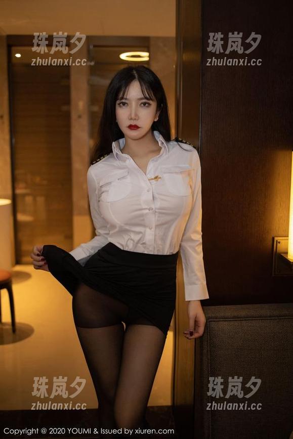 YouMi尤蜜荟 - 校服写真里，little贝壳把平淡变得不平凡。