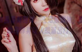 喵糖映画最新图库：玉藻狐旗袍，穿着它的回眸真让人想溜出门。